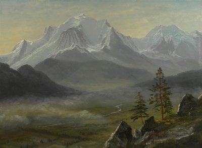 Mont Blanc de Albert Bierstadt