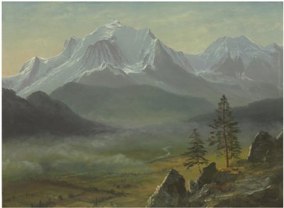 Mont Blanc de Albert Bierstadt