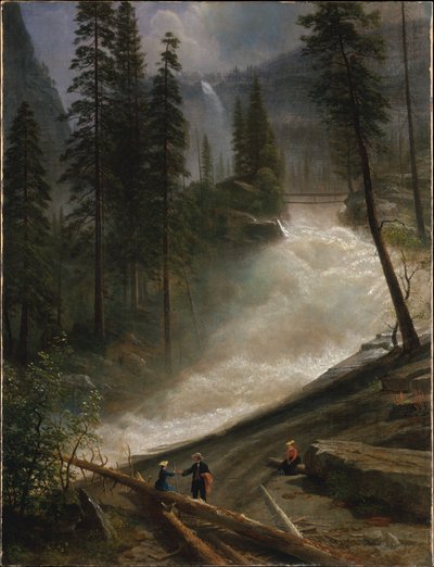 Cascadas Nevada, Yosemite de Albert Bierstadt