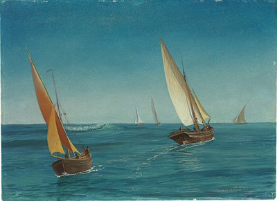 En el Mediterráneo de Albert Bierstadt