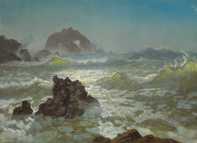 Seal Rock, California, c.1872 de Albert Bierstadt