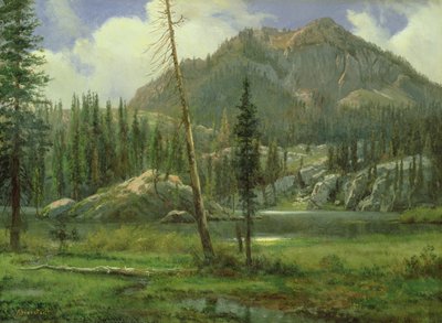 Montañas de Sierra Nevada de Albert Bierstadt