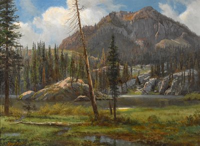 Montañas del sur de Sierra Nevada de Albert Bierstadt