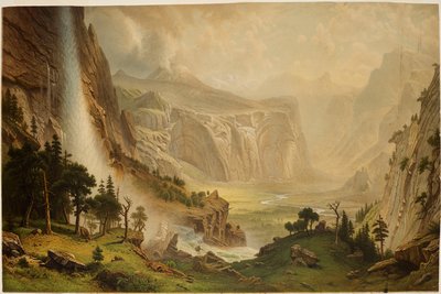 Las cúpulas de Yosemite de Albert Bierstadt
