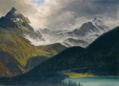 Sin título (óleo sobre lienzo) de Albert Bierstadt