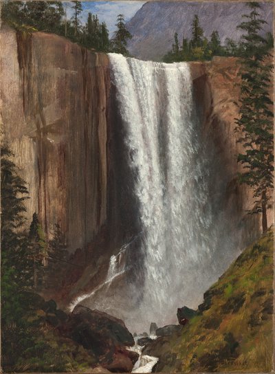 Cataratas Vernal, 1863 de Albert Bierstadt