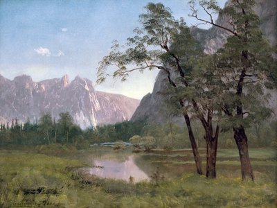 Valle de Yosemite de Albert Bierstadt
