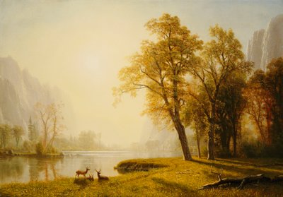 Valle de Yosemite de Albert Bierstadt