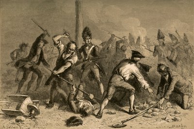Defensa del poste de la libertad en Nueva York, 1877 de Albert Bobbett