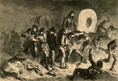 Retirada de los Confederados de Shiloh, 1878 de Albert Bobbett