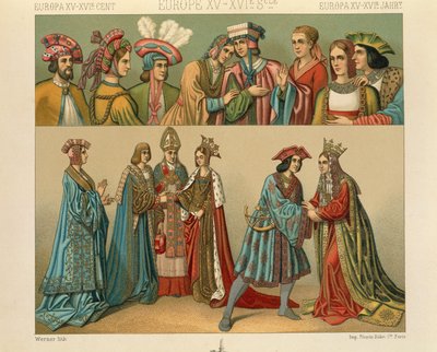 Le Costume Historique, Volumen IV de Albert Charles August Racinet