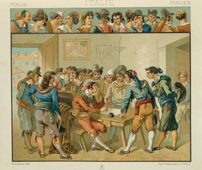 "Le Costume Historique" (La Historia Completa del Traje) por Auguste Racinet, Volumen V de Albert Charles August Racinet
