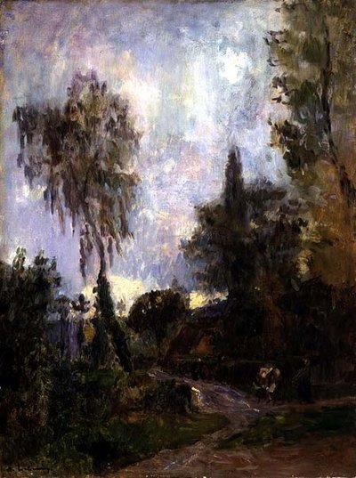 Un camino en Hondouville de Albert Charles Lebourg