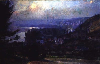 Vista de Vetheuil de Albert Charles Lebourg