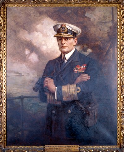 Almirante de la Flota, el Conde Beatty, 1920 de Albert Chevallier Tayler