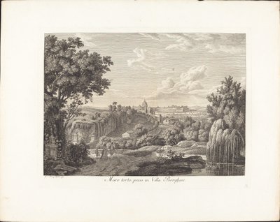 Muro torto, tomado en villa Borghese de Albert Christoph Dies