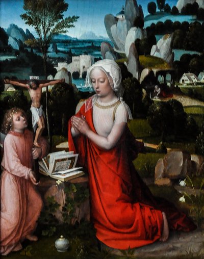 La Magdalena en un paisaje de Albert Cornelis