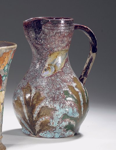 Jarra acuática, fabricada por Sèvres, c.1900 de Albert Dammouse