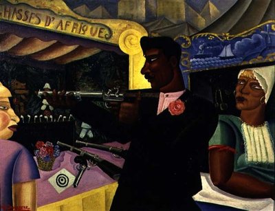 Caza Africana, c.1928 de Albert Droesbeke