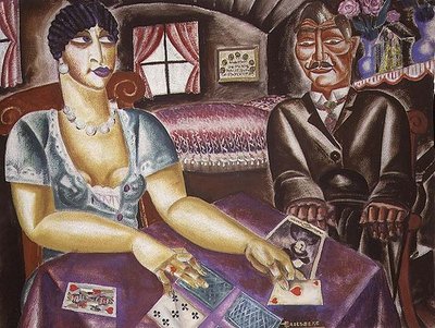 Los jugadores de cartas de Albert Droesbeke