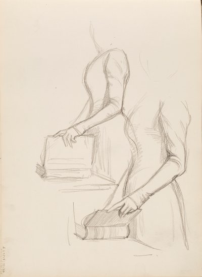 Camille Vallery-Radot, boceto para retrato de Albert Edelfelt