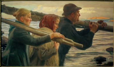Los archipiélagos exteriores de Albert Gustaf Aristides Edelfelt