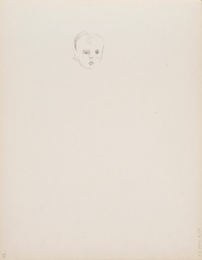 Cabeza de niño de Albert Edelfelt