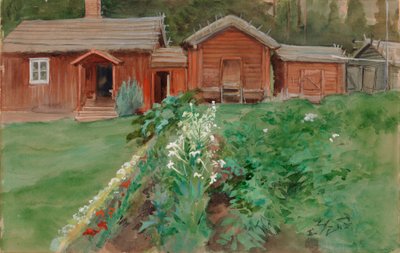 La cabaña de Karlsson de Albert Edelfelt