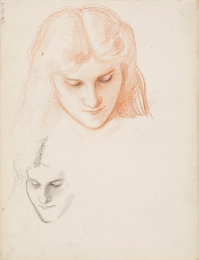 El rostro de una mujer de Albert Edelfelt