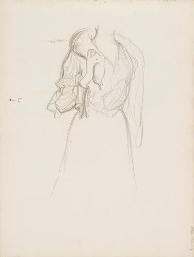 Naishahmo (¿Sra. Flore Deschamps) de Albert Edelfelt