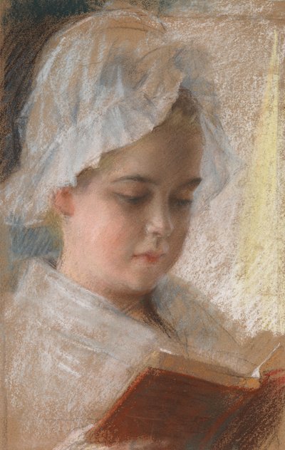 Retrato de Berta Edelfelt, boceto de Albert Edelfelt