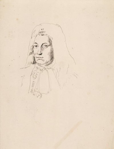 Retrato de un hombre de Albert Edelfelt