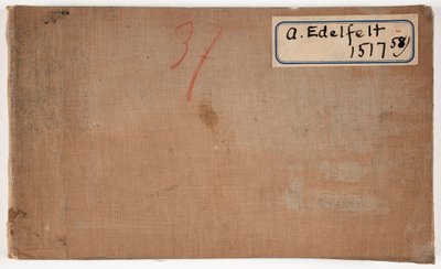 Cuaderno de bocetos de Albert Edelfelt