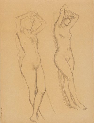 Desnudo de Albert Edelfelt