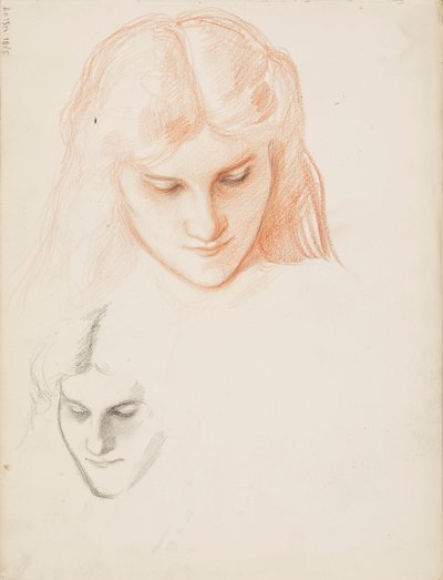 El rostro de una mujer de Albert Edelfelt