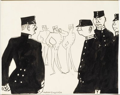 El sargento: "No maldigas así" de Albert Engstrom