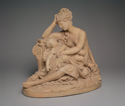 Venus y el Amor de Albert Ernest Carrier Belleuse