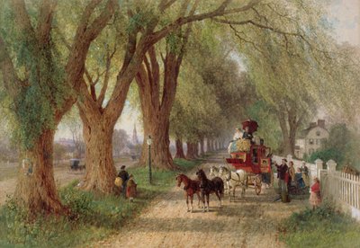 Coaching en Nueva Inglaterra de Albert Fitch Bellows