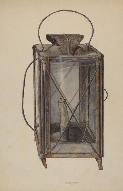 Linterna para vela de Albert Geuppert