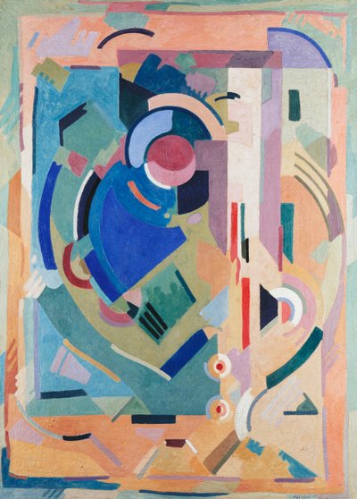 Composición abstracta; Composición abstracta de Albert Gleizes