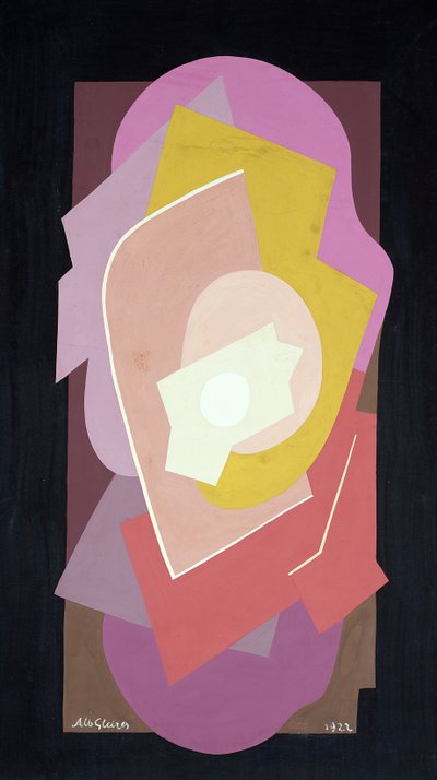 Composición cubista de Albert Gleizes