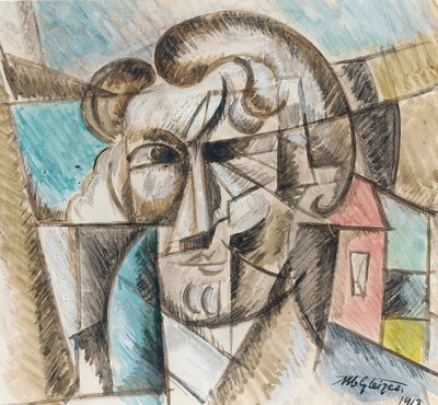 Cabeza de hombre de Albert Gleizes