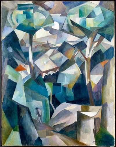 Paisaje con personajes de Albert Gleizes