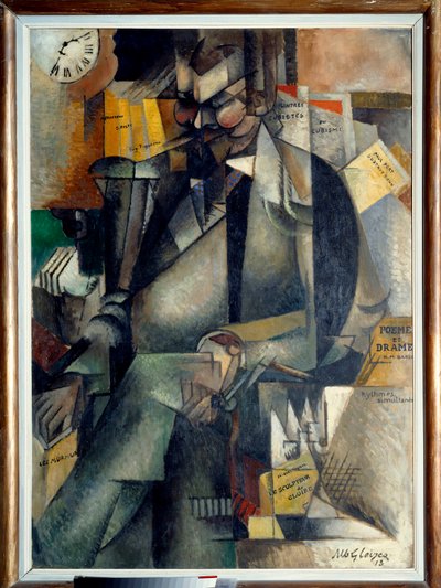 Retrato de Eugene Figuiere, editor francés de Albert Gleizes