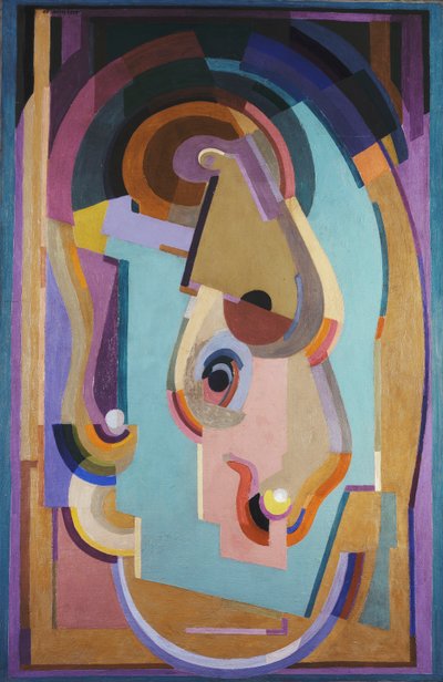 Composición Violeta y Verde; Composición Violet et Vert de Albert Gleizes
