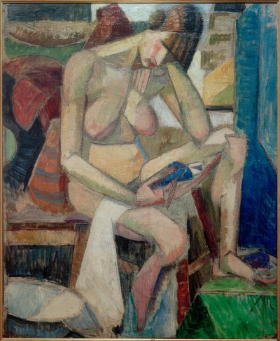 Desnudo sentado de Albert Gleizes