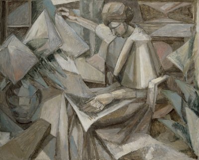 Mujer con Phlox de Albert Gleizes