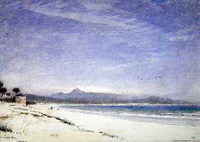 Bahía de Alcudia, Mallorca de Albert Goodwin