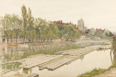Iglesia de Todos los Santos, Maidstone de Albert Goodwin