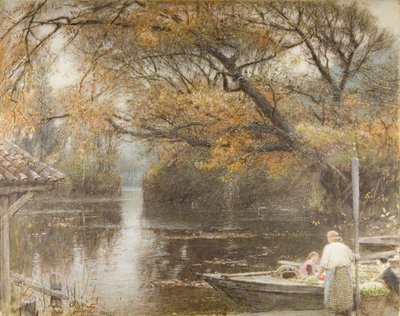 Brillo Otoñal de Albert Goodwin
